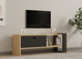 Hanah Home Soporte de TV Yonca Antracita y Roble